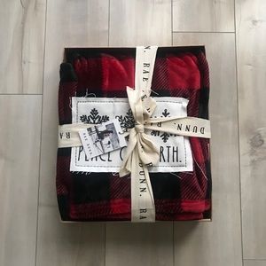 Rae Dunn Christmas blanket